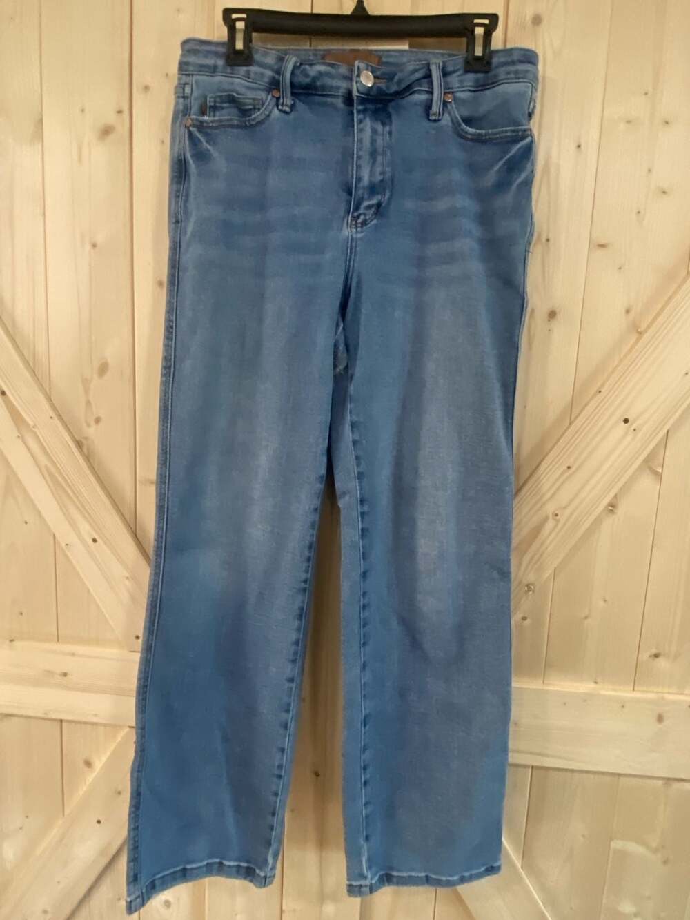 Judy Blue Los Angeles Straight Leg Denim Jeans Blue Size 13/31